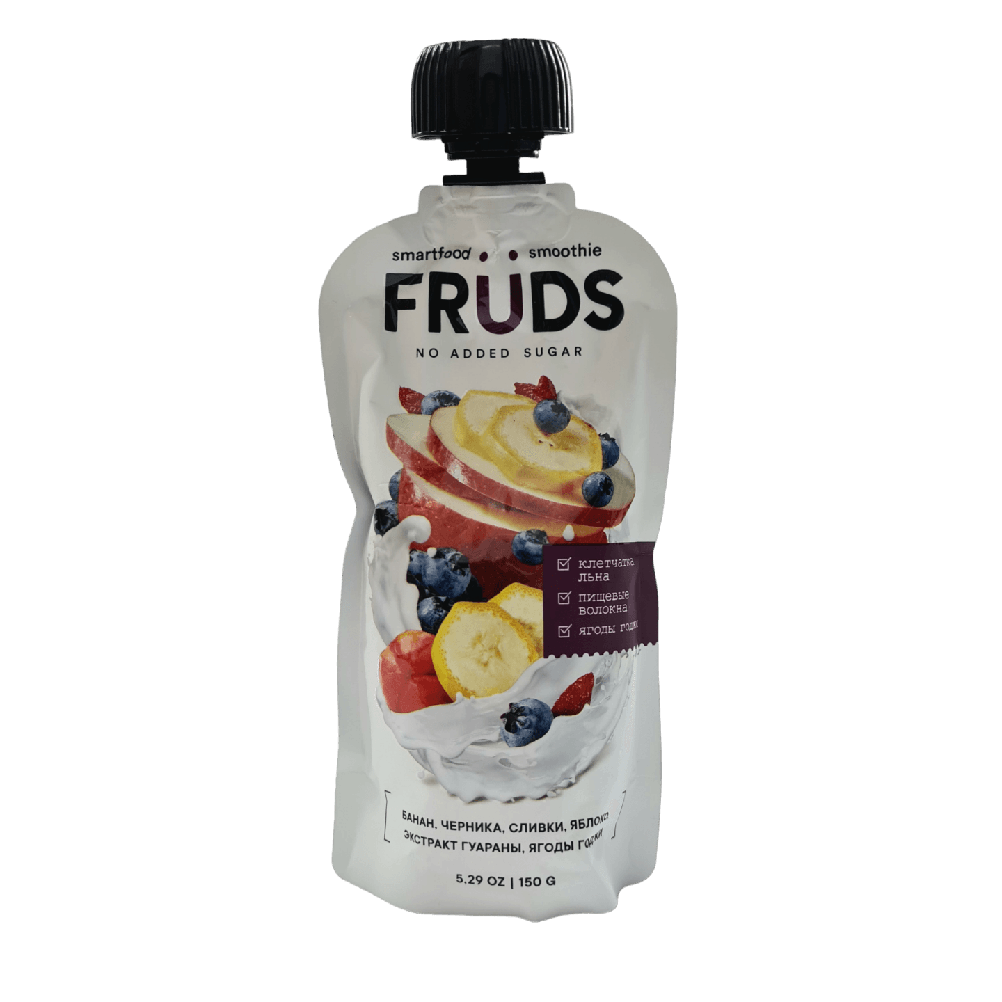 Пюре «FRUDS» из яблок-банана-черники