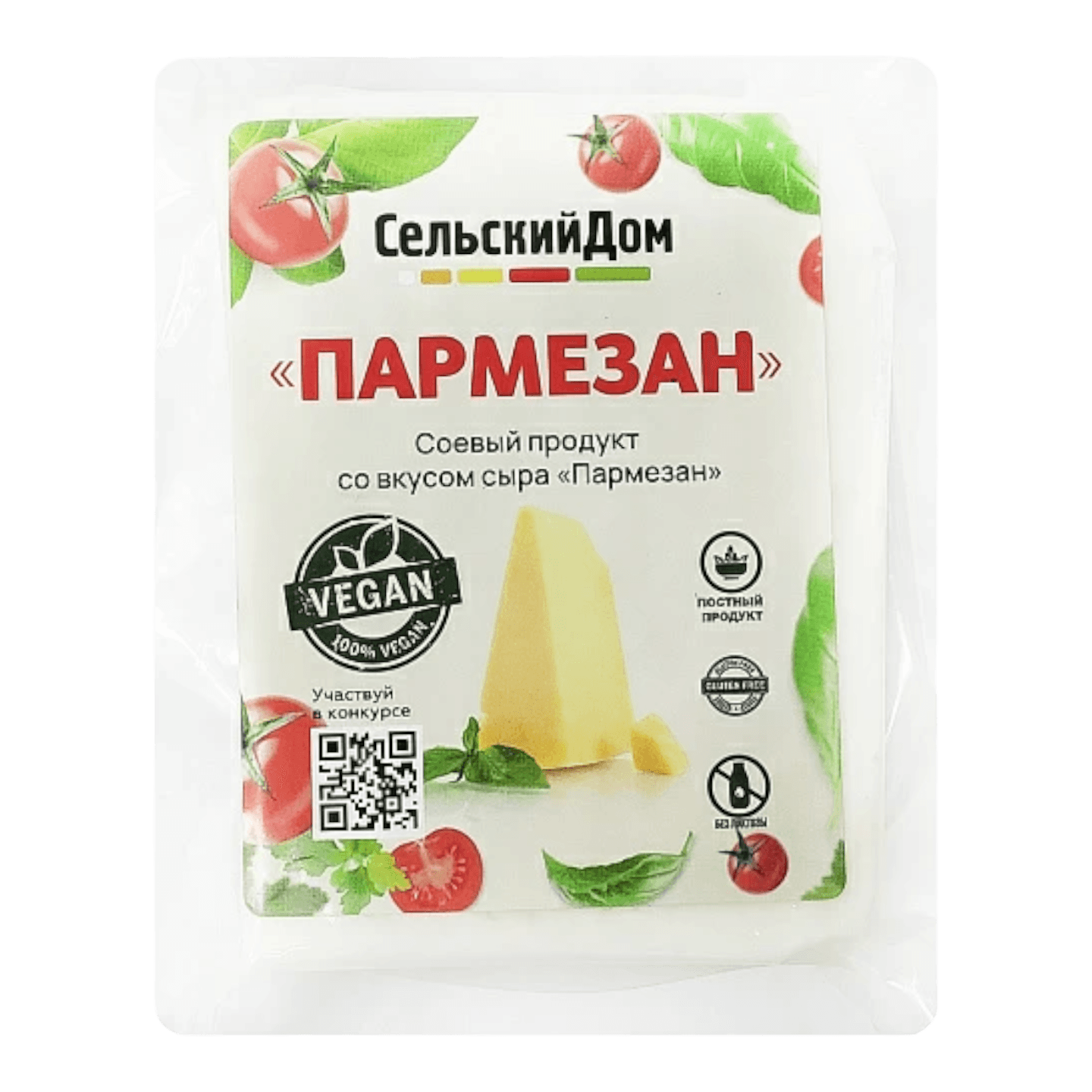 Соевый продукт «Сельский дом» со вкусом сыра пармезан