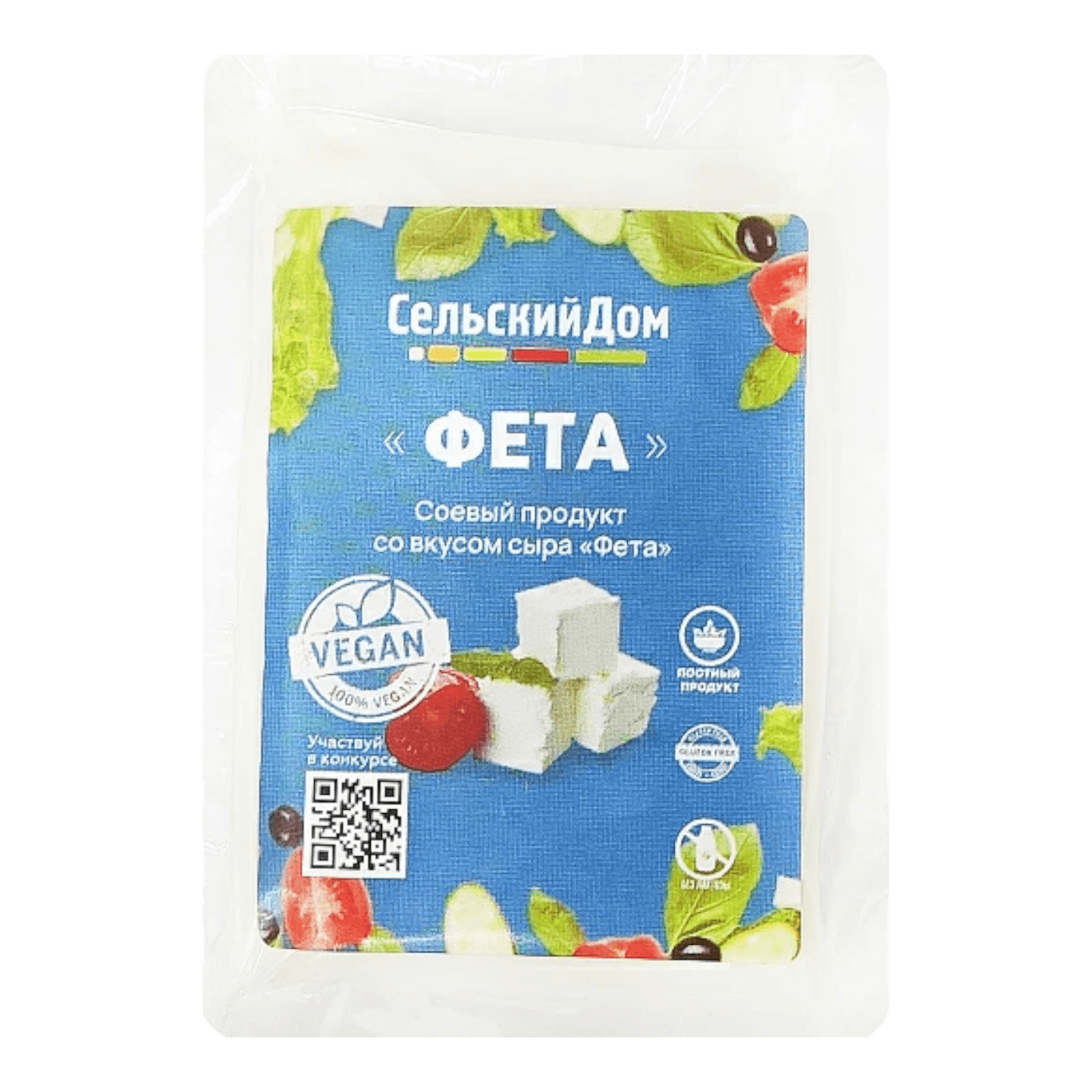 Соевый продукт «Сельский дом» со вкусом сыра фета