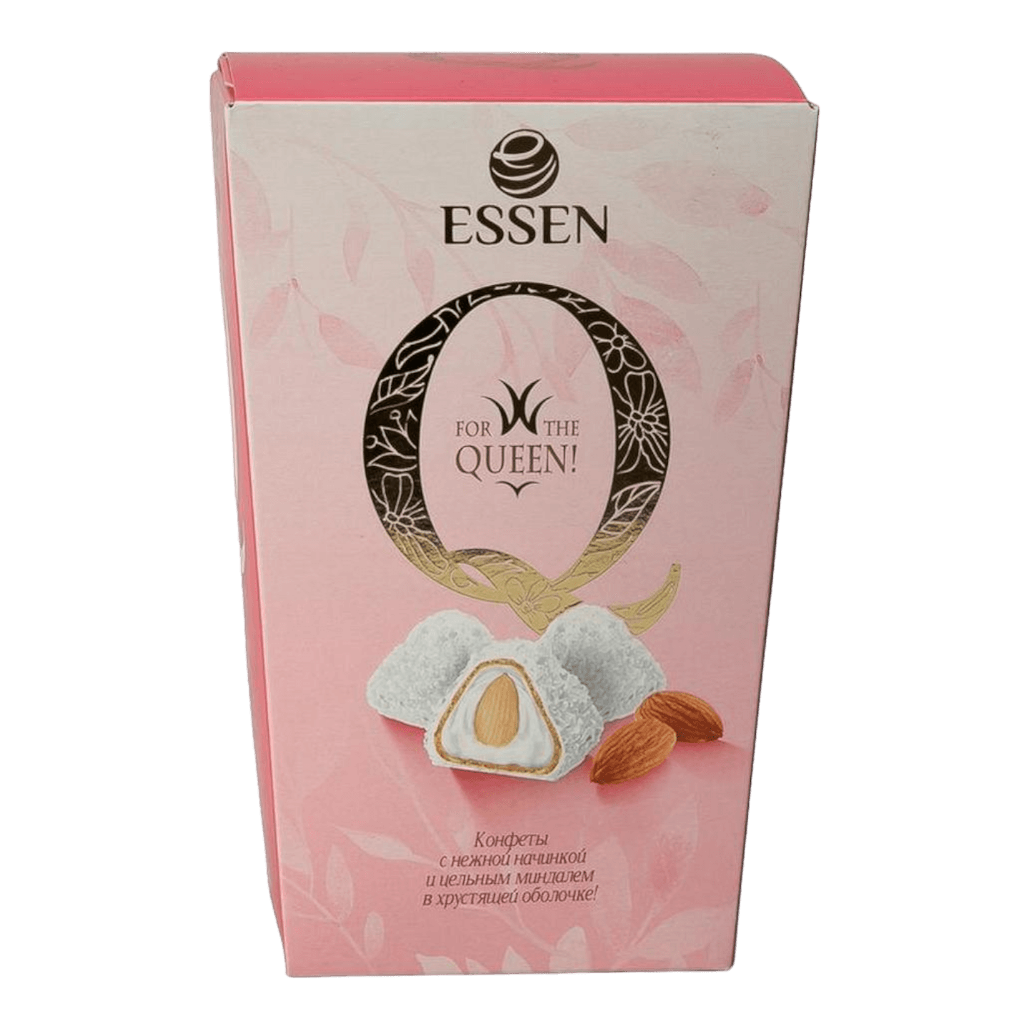 Конфеты «Essen Queen» со сливочной начинкой-миндалем-кокосом