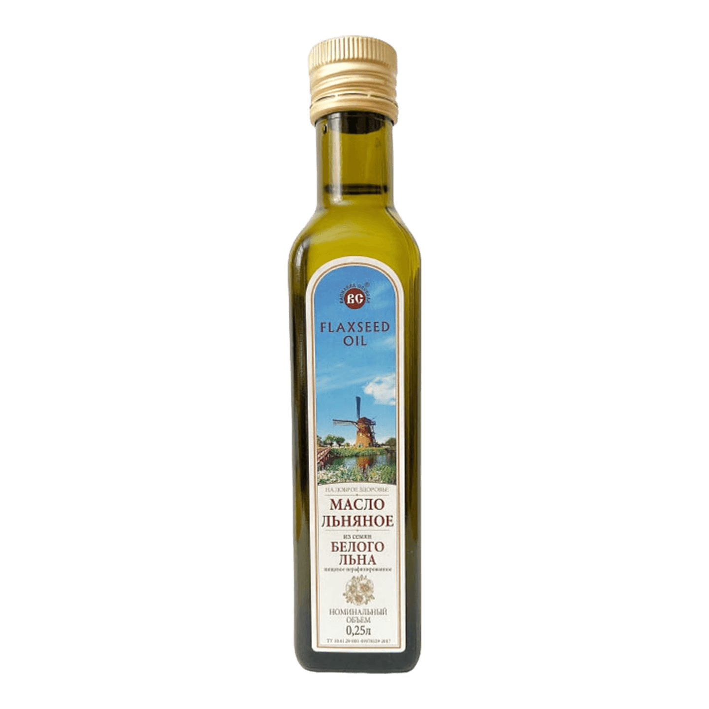 Масло льняное «Flaxseed oil» нерафинированное
