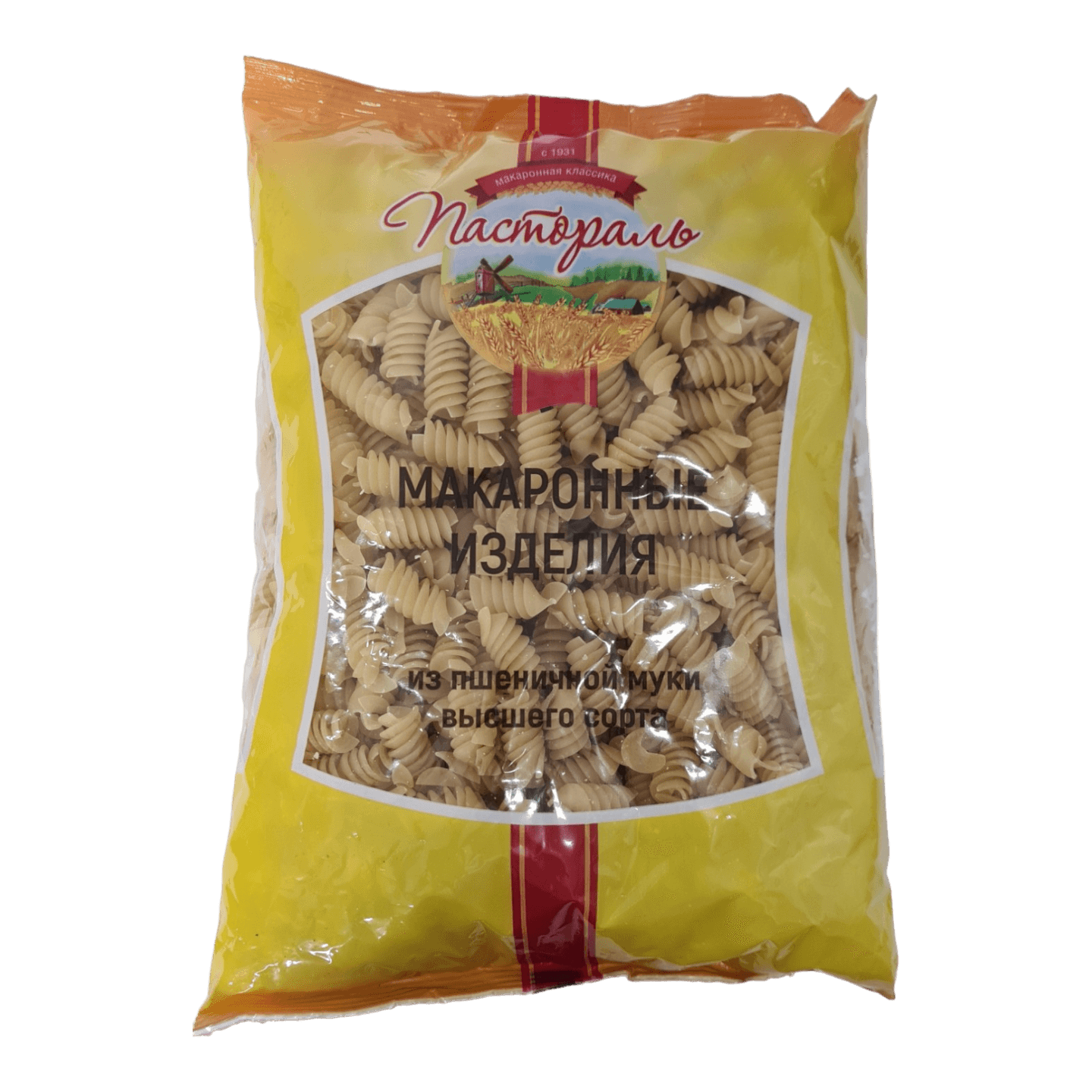 Макаронные изделия «Пастораль» группа В пружинки в/с