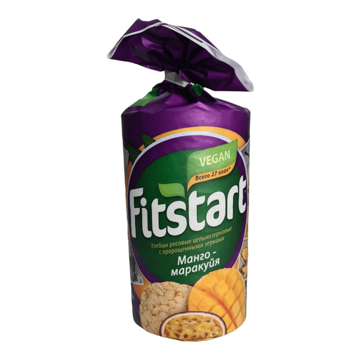 Хлебцы рисовые «Fitstart» с манго и маракуйей
