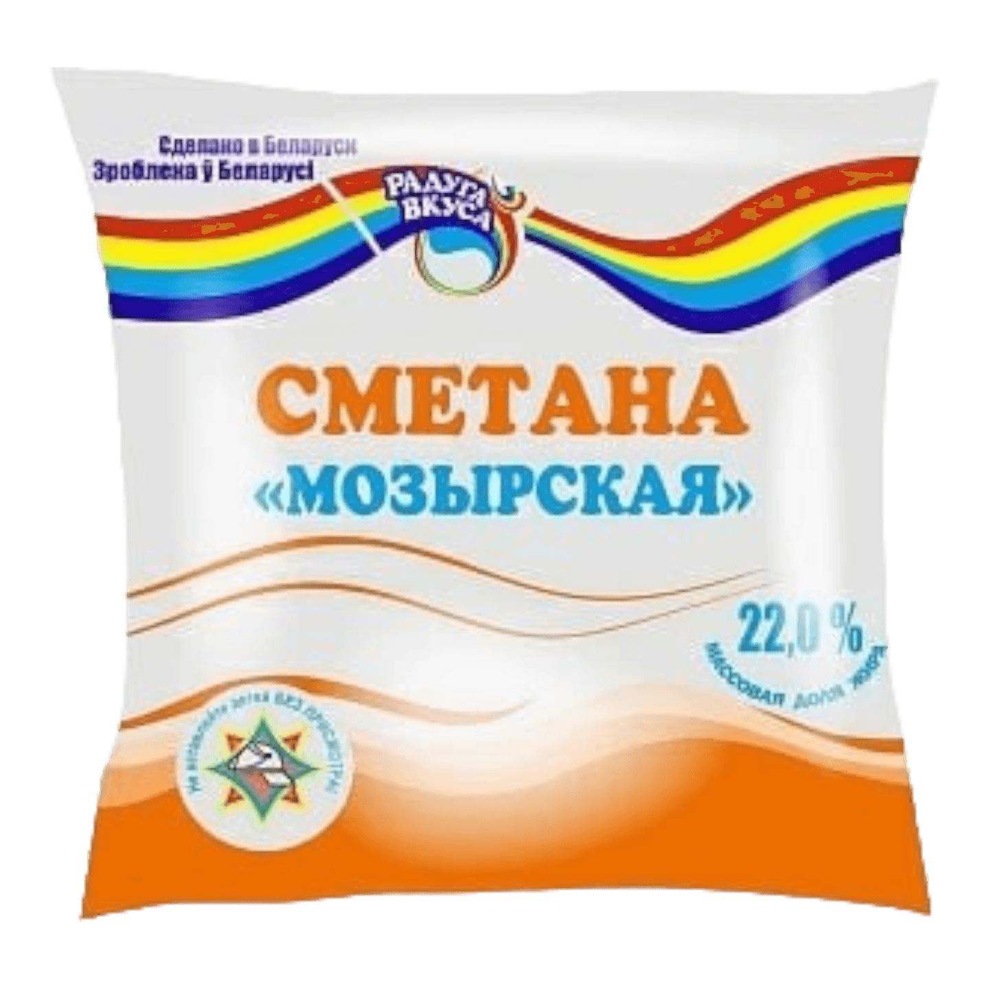 Сметана «Радуга вкуса» 22%