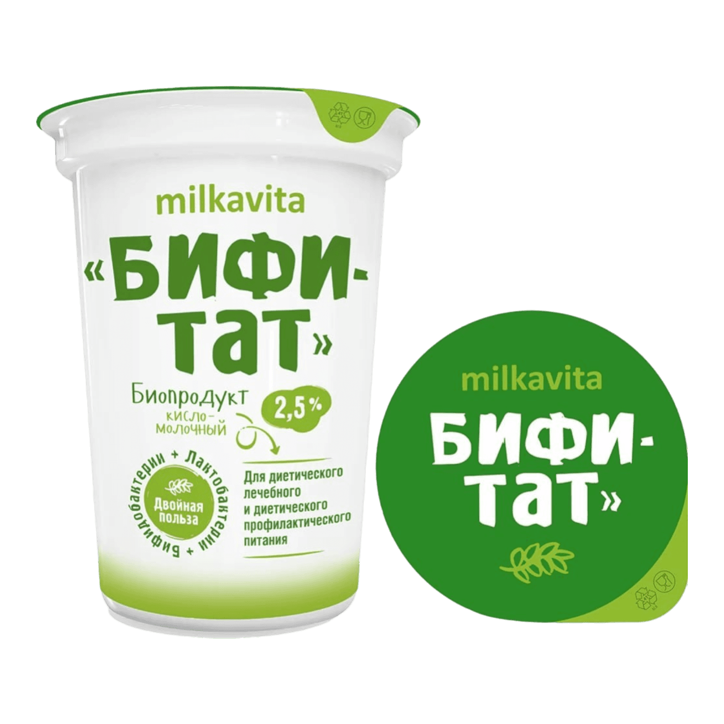 Биопродукт кисломолочный «Бифитат»