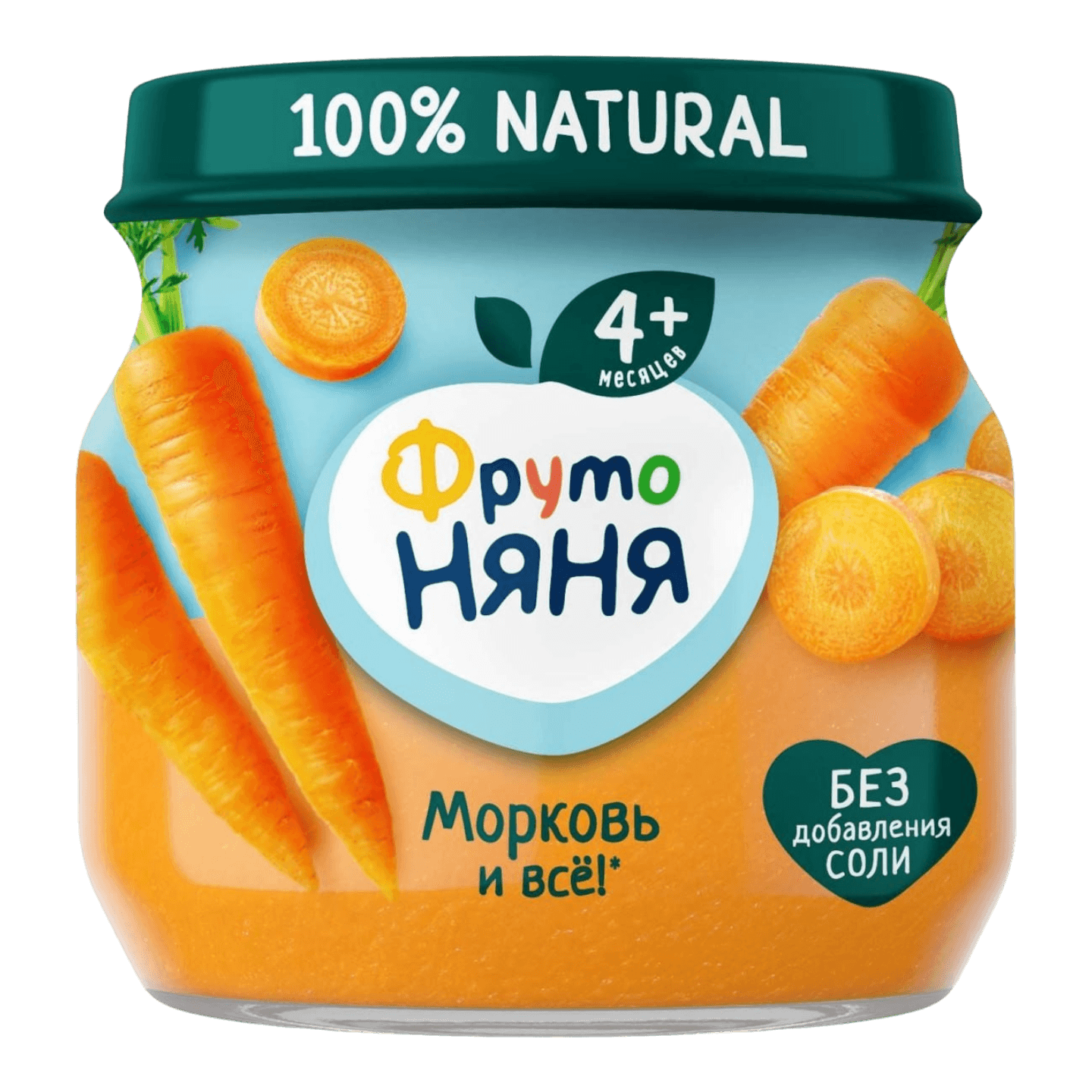 Пюре «ФрутоНяня» морковь с 4 месяцев