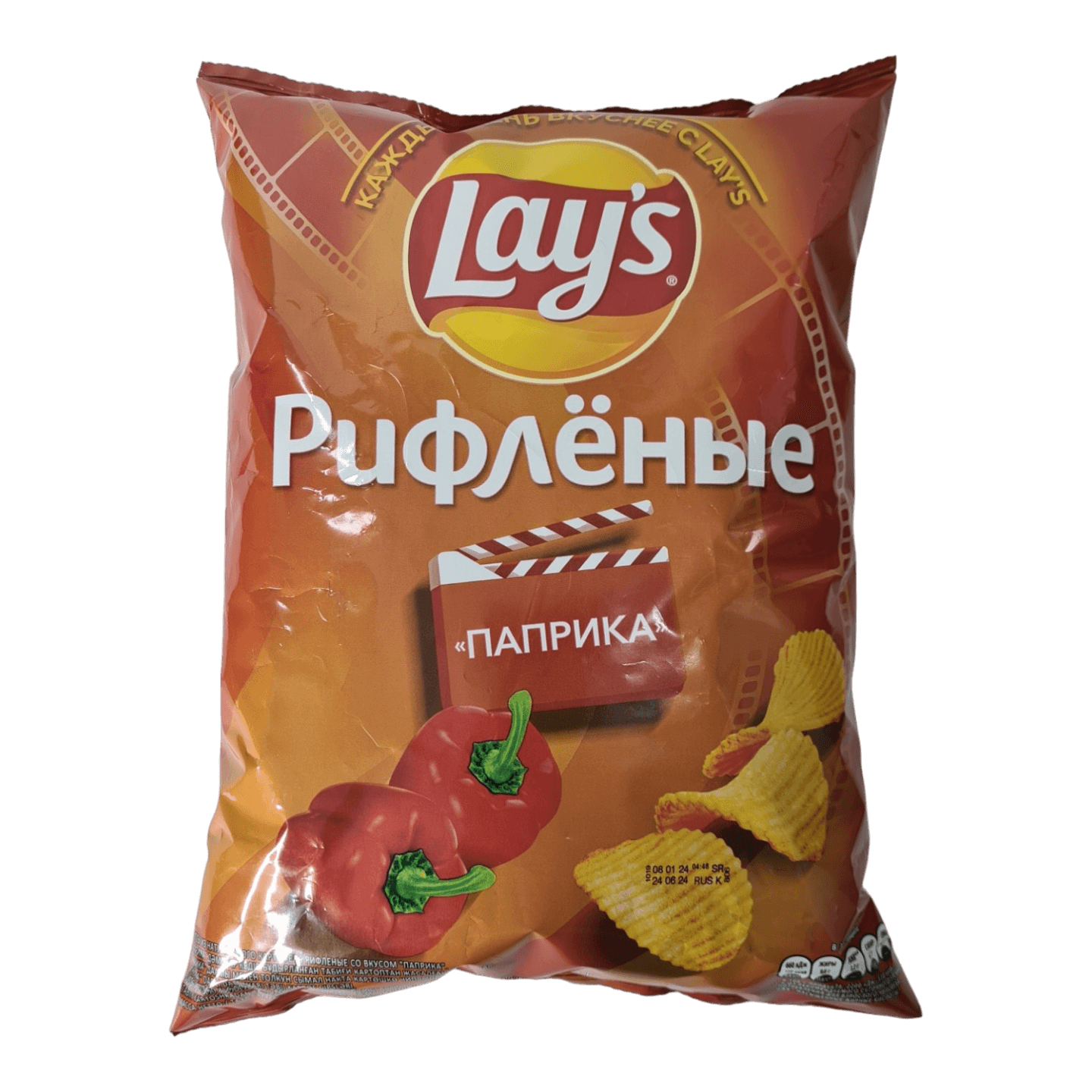 Чипсы рифленые «Lay's» паприка