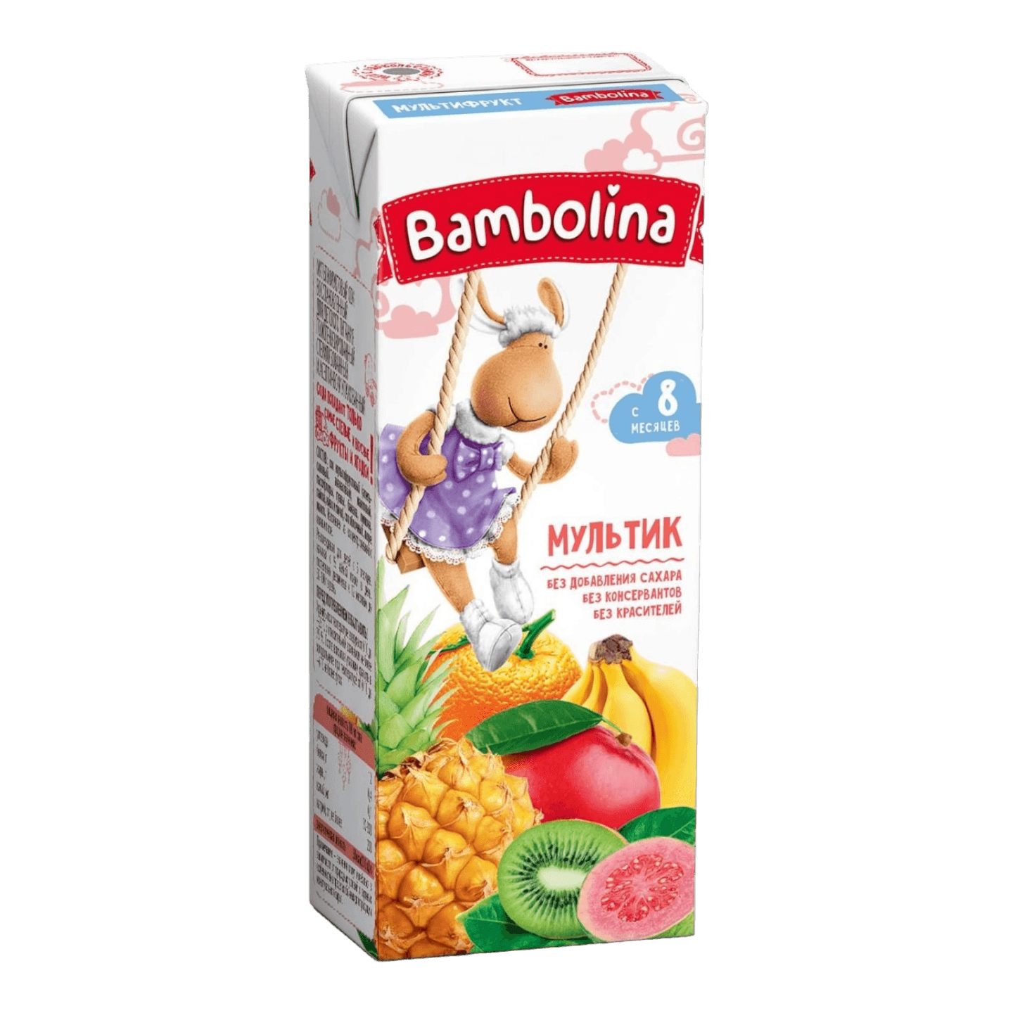 Сок «Bambolina» мультифрукт с 8 месяцев 