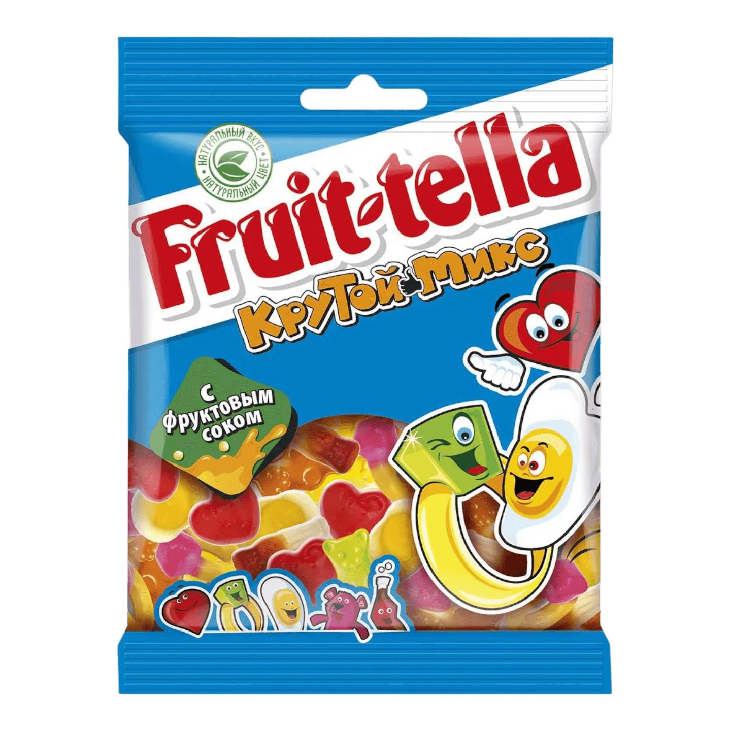 Мармелад жевательный «Fruit-tella» крутой микс