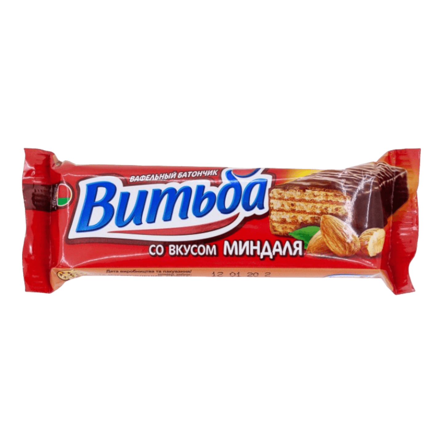 Батончик вафельный «Витьба» вкус миндаля