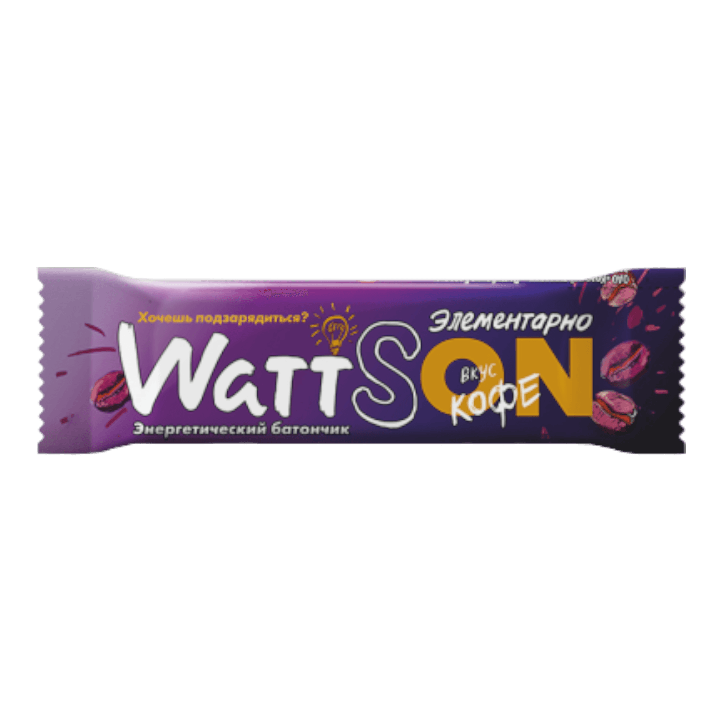Батончик энергетический «Wattson» с кофеином