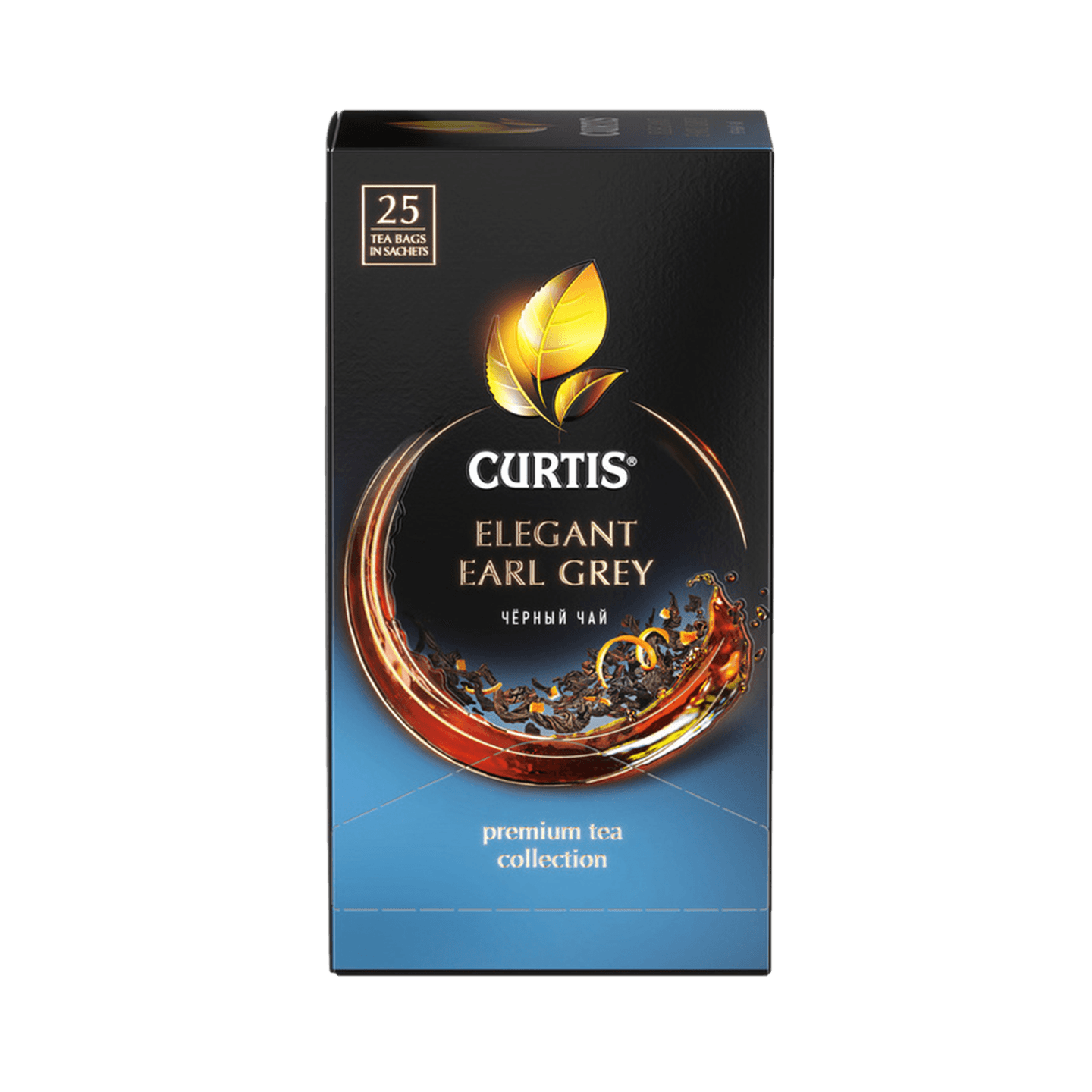 Чай черный «Curtis» Elegant Earl Grey 25 пакетиков