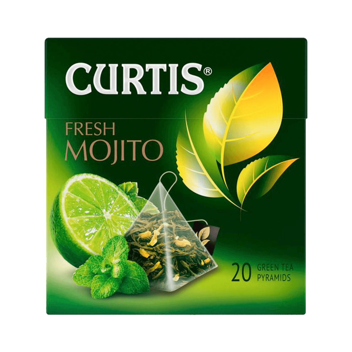 Чай зеленый «Curtis» French Mojito 20 пирамидок