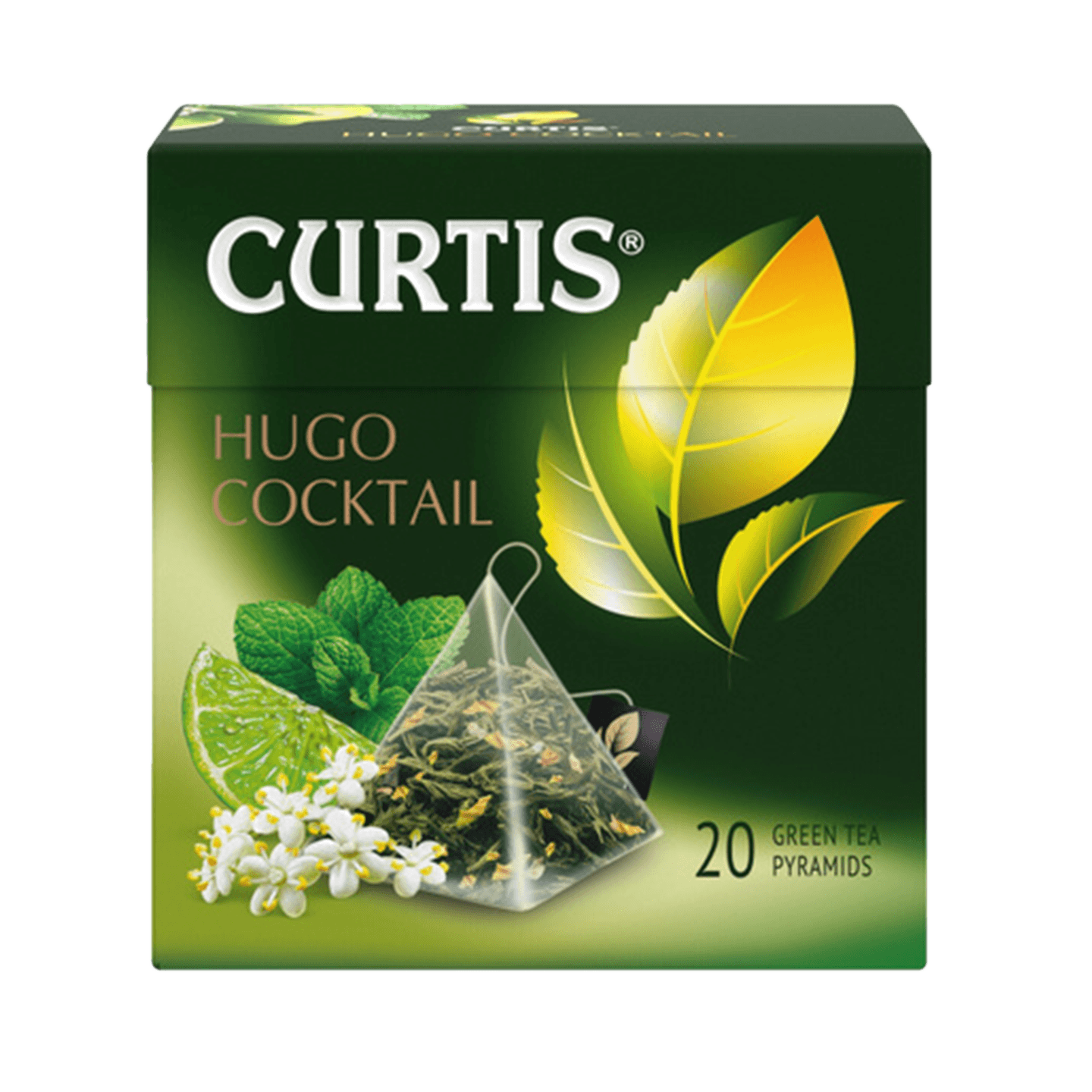Чай зеленый «Curtis» Hugo Cocktail 20 пирамидок