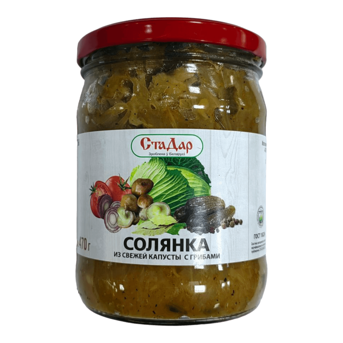 Солянка из свежей капусты «СтаДар» с грибами