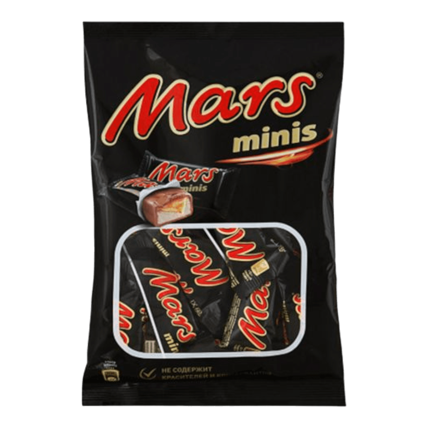 Батончики «Mars minis» нуга-карамель в молочном шоколаде