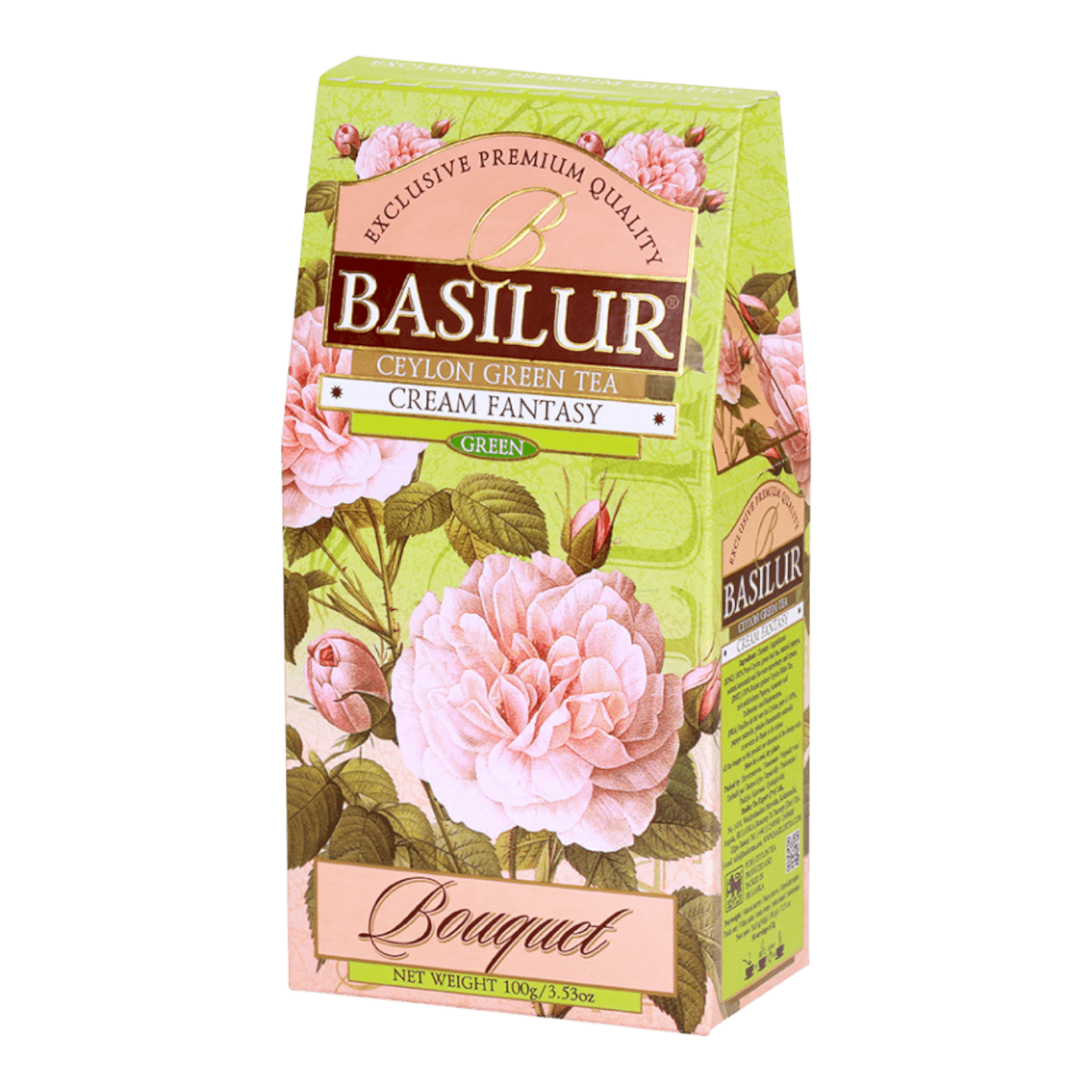 Чай зеленый «BASILUR» кремовая фантазия 