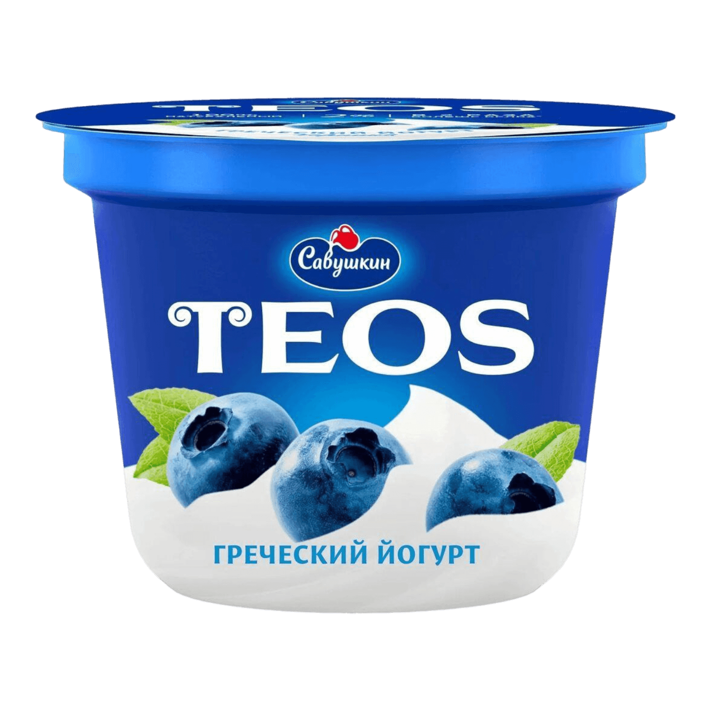 Йогурт греческий «Teos» 2% черника