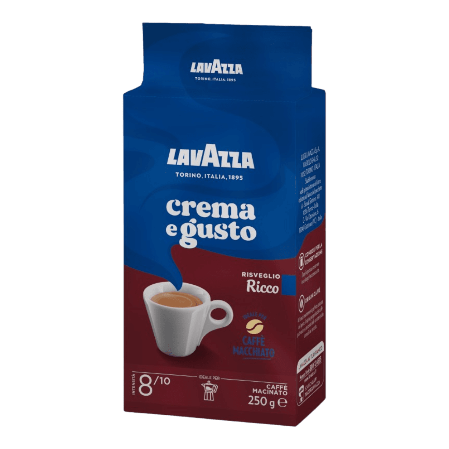 Кофе молотый «Lavazza» Crema E Gusto Ricco