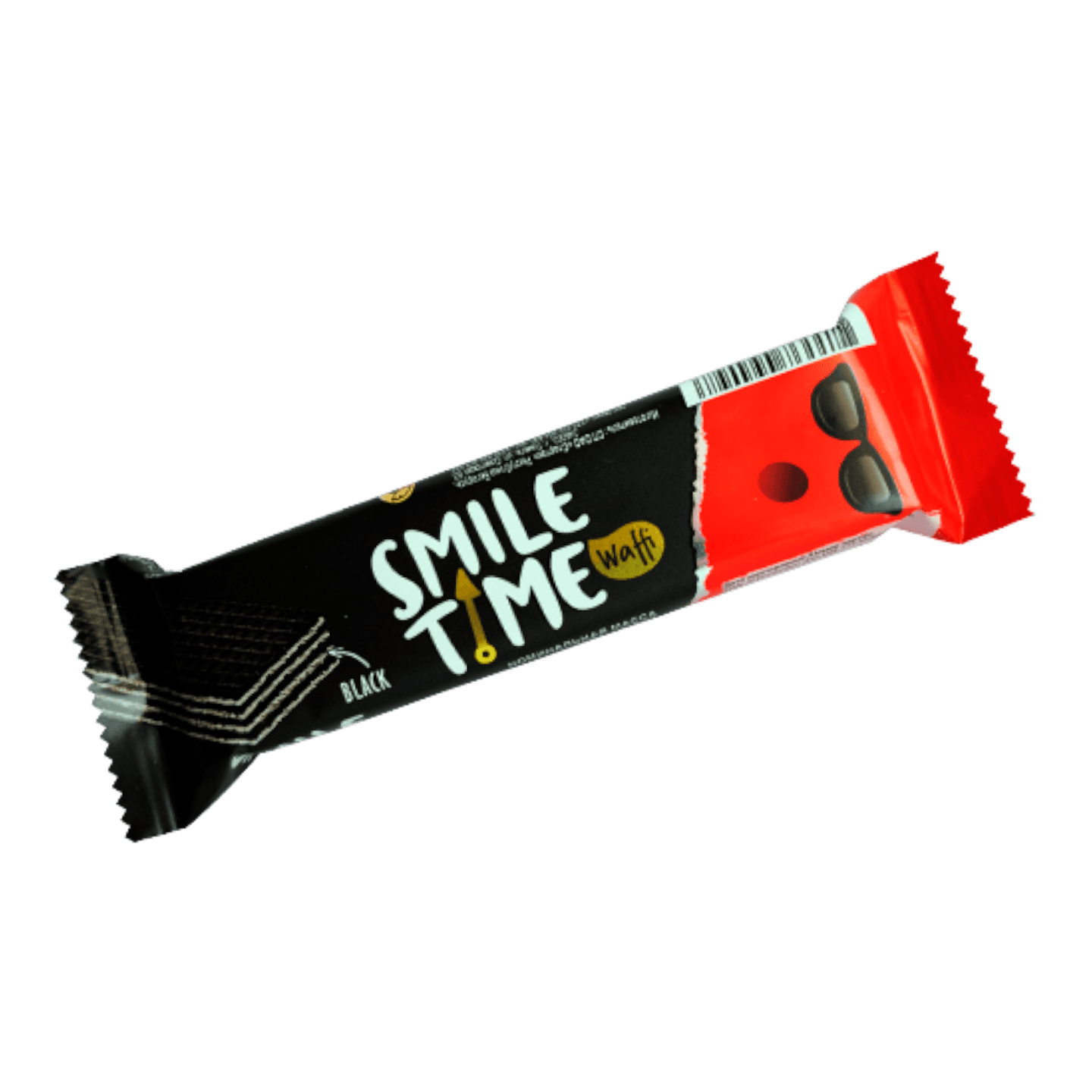 Батончик вафельный «Smile time Black» 