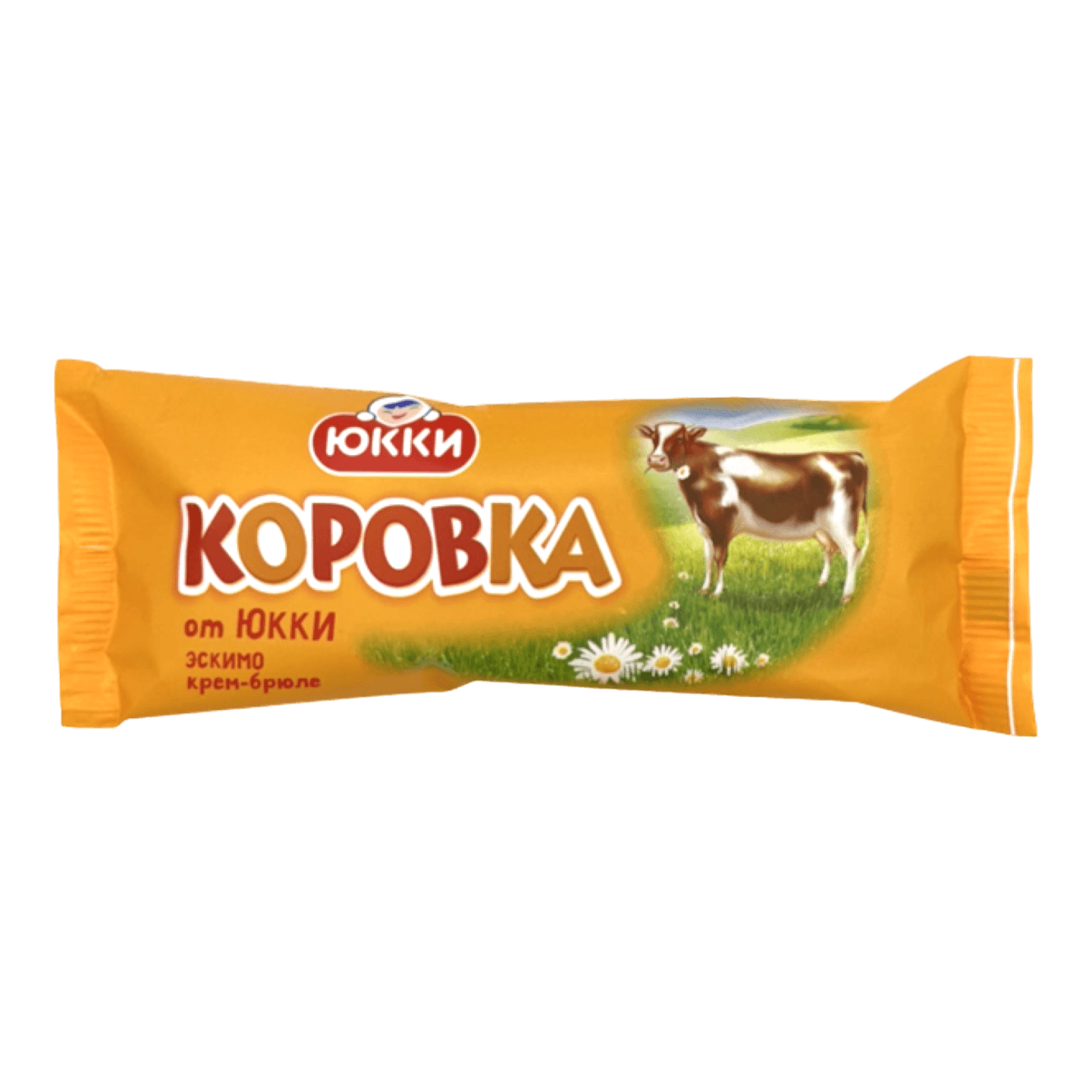 Мороженое «Коровка» крем-брюле эскимо