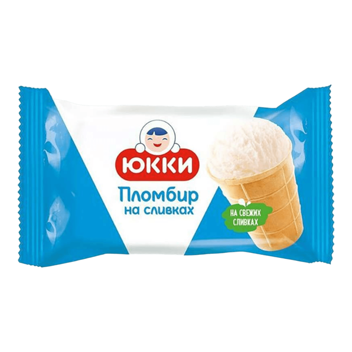 Мороженое «Юкки» пломбир на сливках в стаканчике
