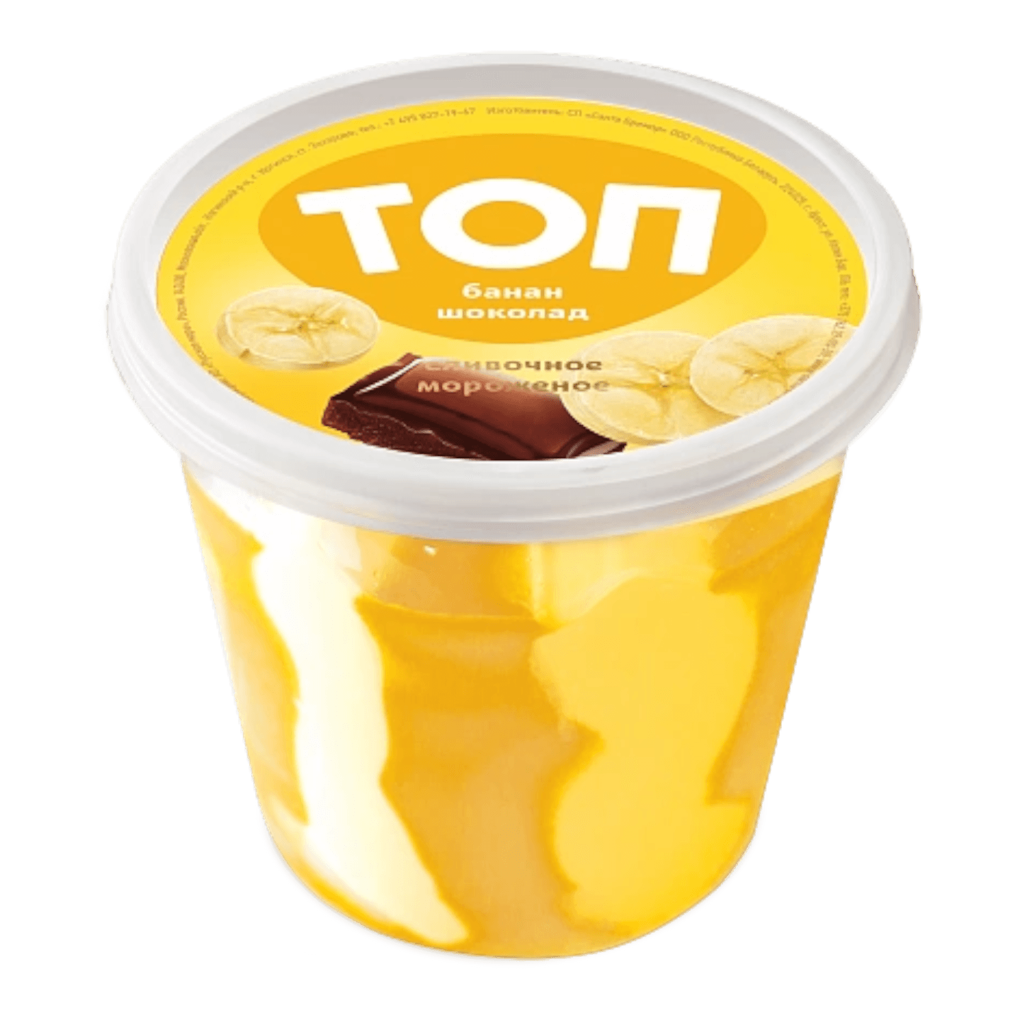 Мороженое «Топ» банан-шоколад