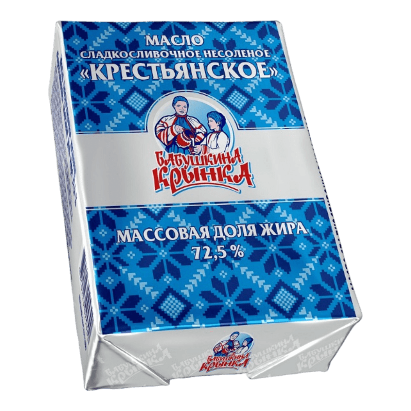 Масло сладкосливочное «Крестьянское» 72,5%