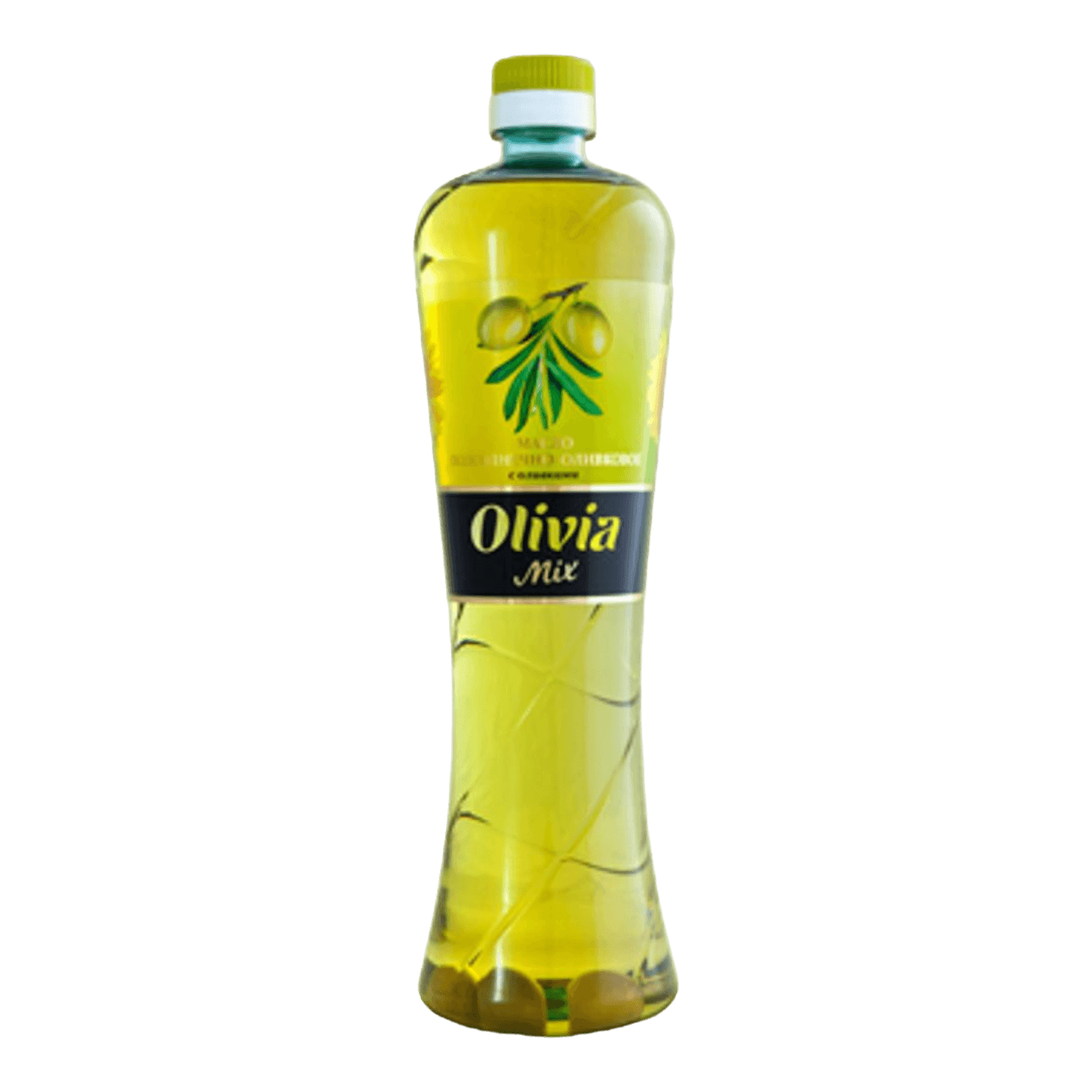 Масло подсолнечное «Olivia» c оливками