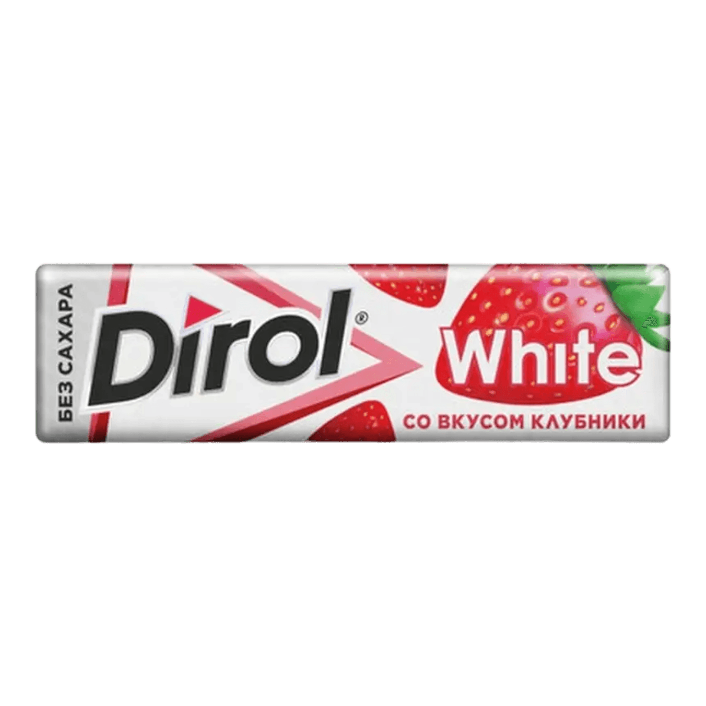 Жевательная резинка «Dirol White» клубника