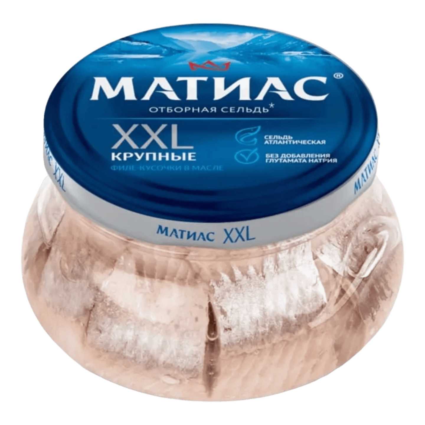 Сельдь филе-кусочки «Матиас XXL отборный» в масле