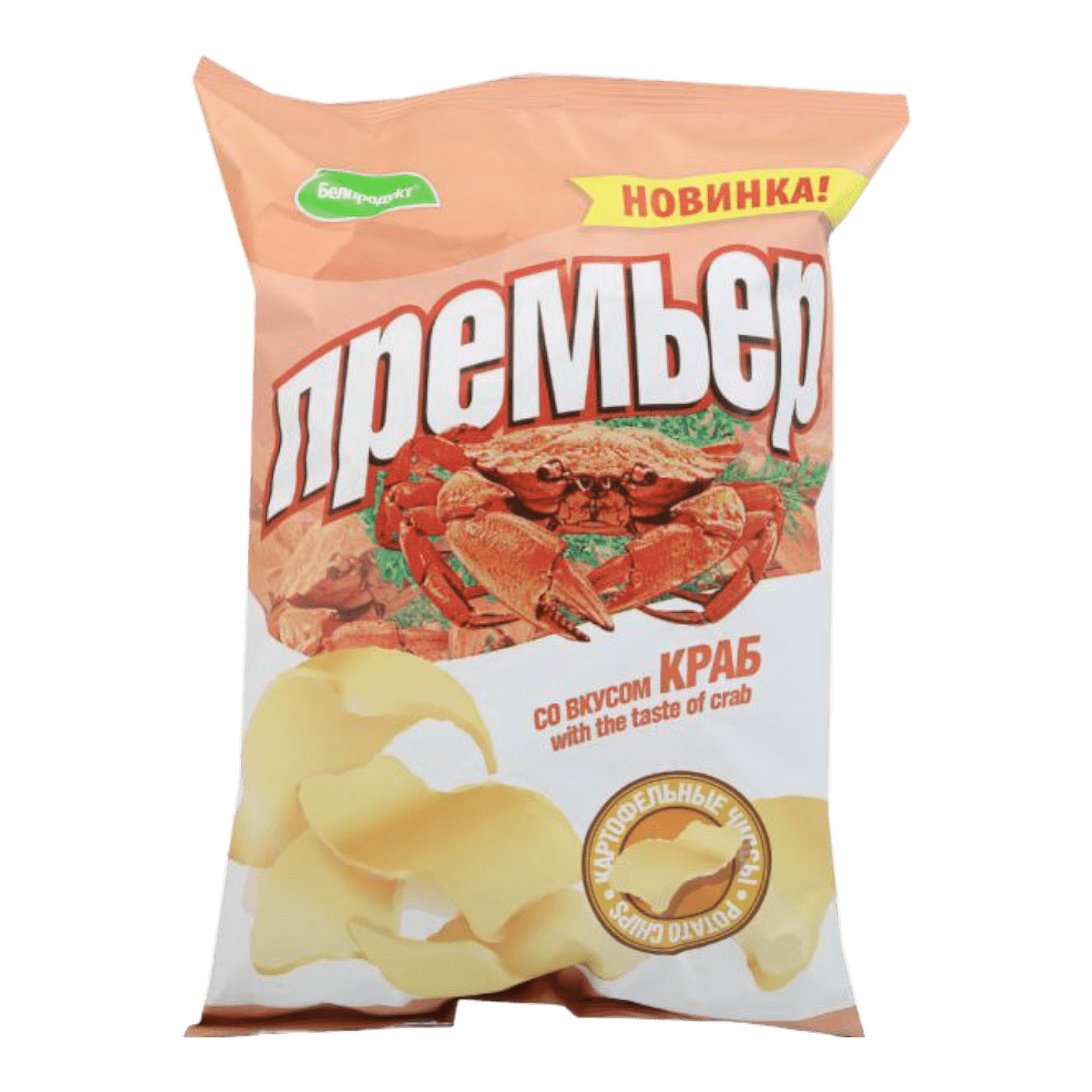 Чипсы «Премьер» вкус краба