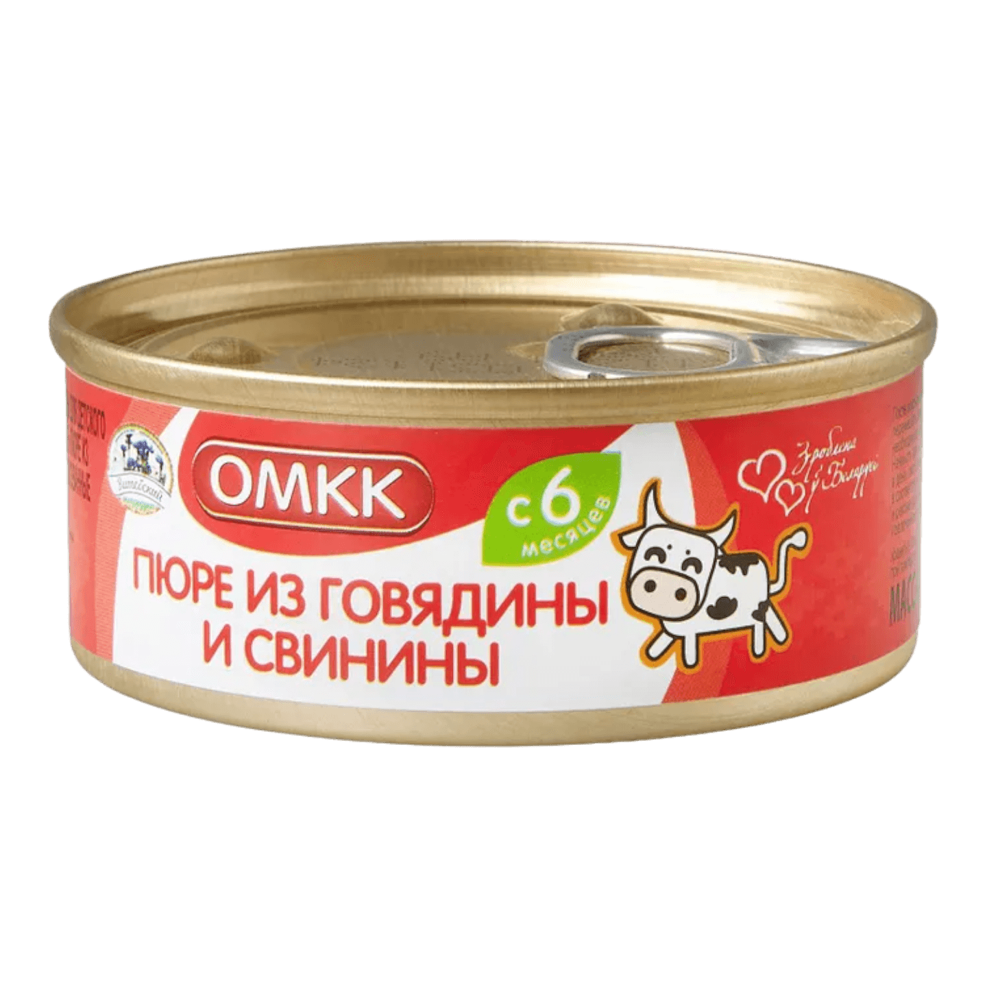 Консервы мясные «ОМКК» говядина-свинина с 6 месяцев