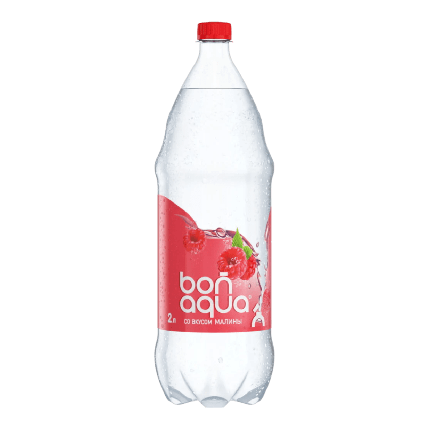 Напиток «Bonaqua» вкус малины газированный