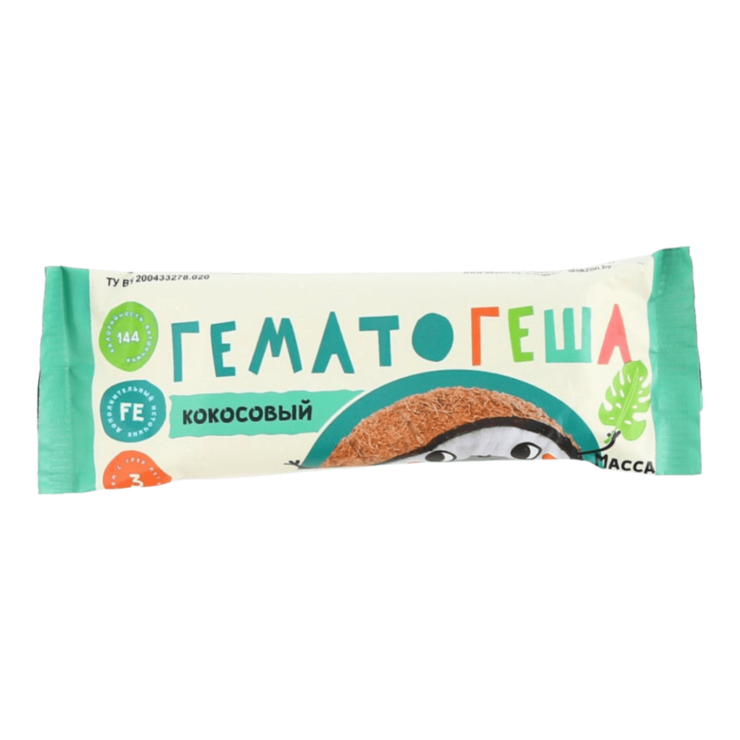Батончик «Гематогеша» кокосовый