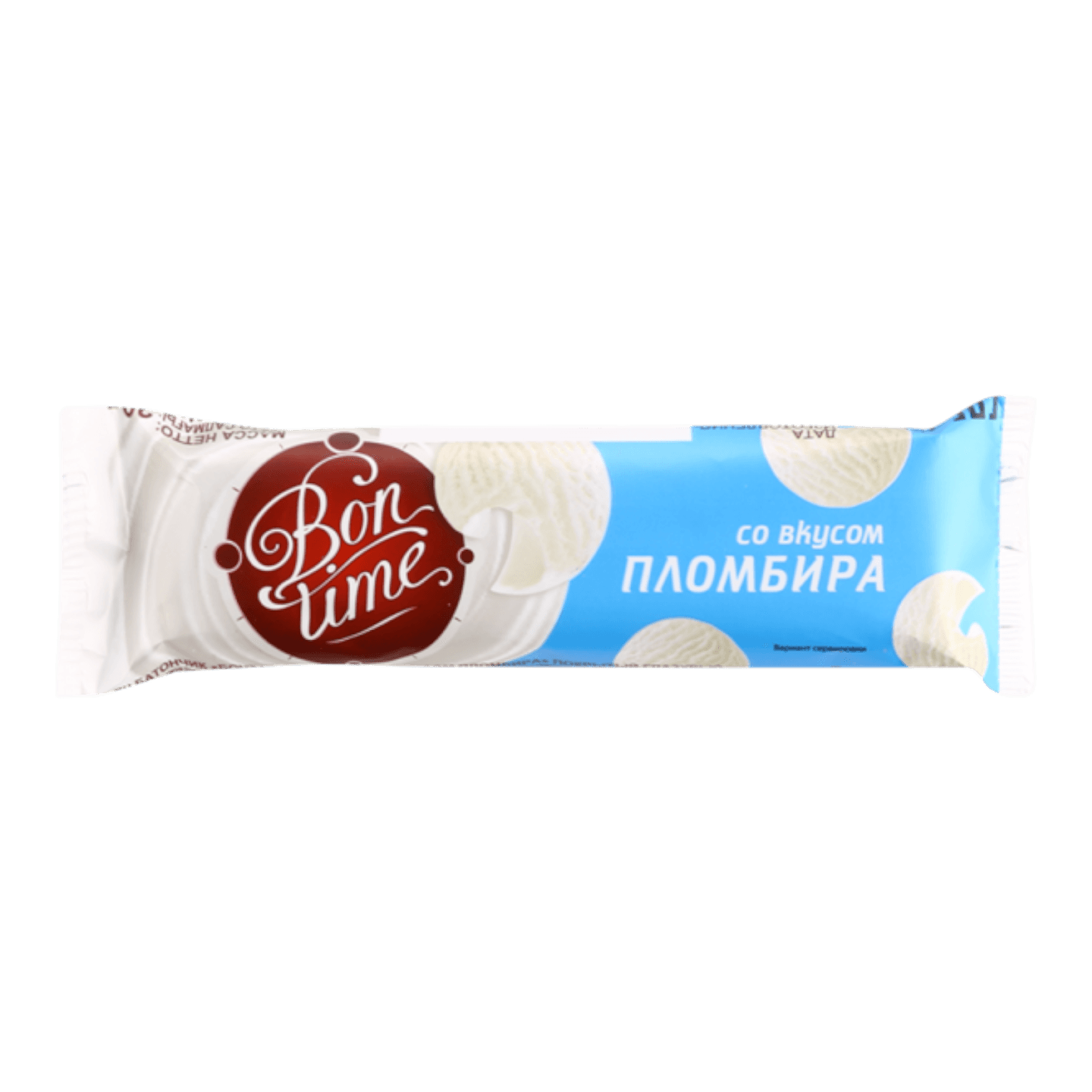 Батончик «Bon Time» вкус пломбира