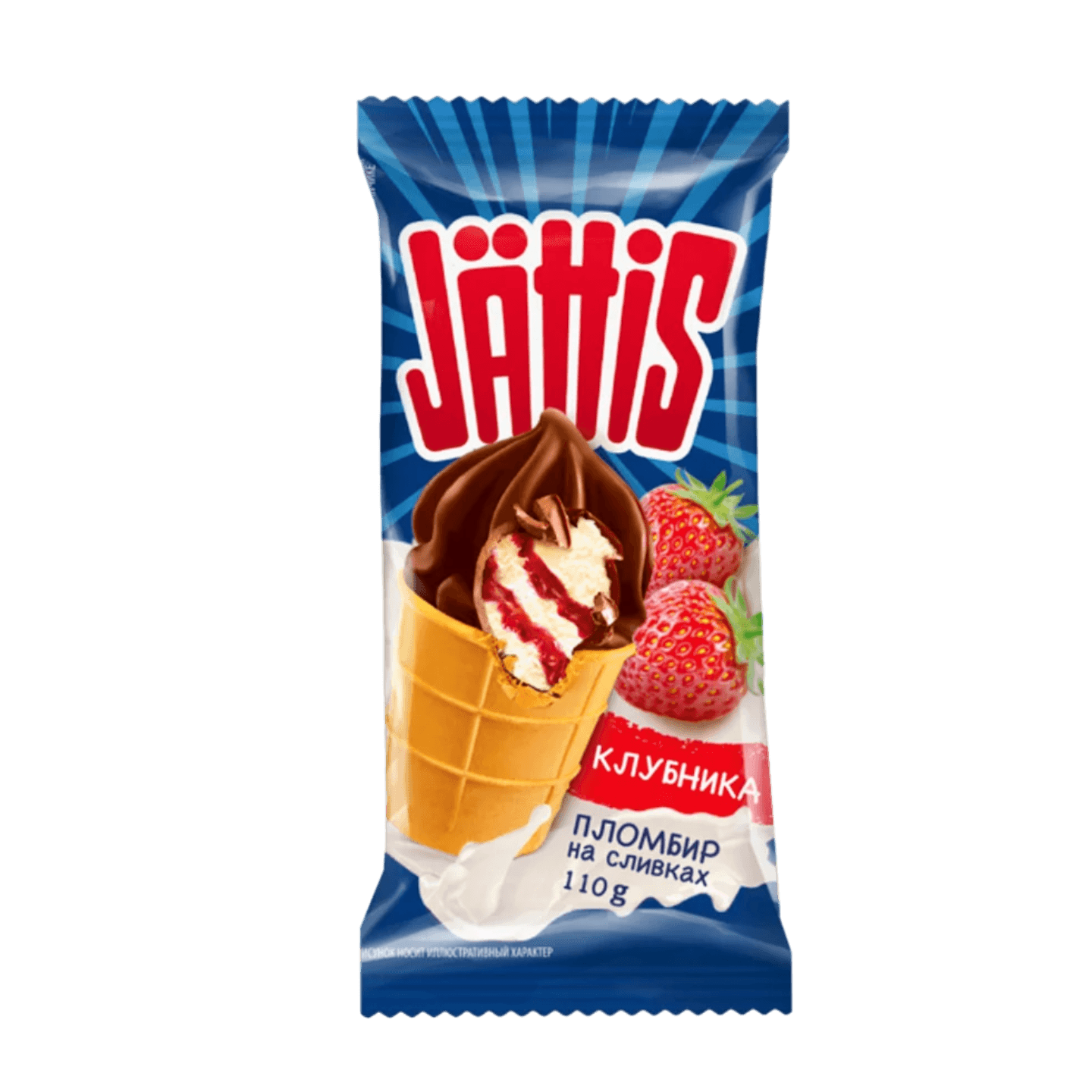 Мороженое «Jattis» клубника