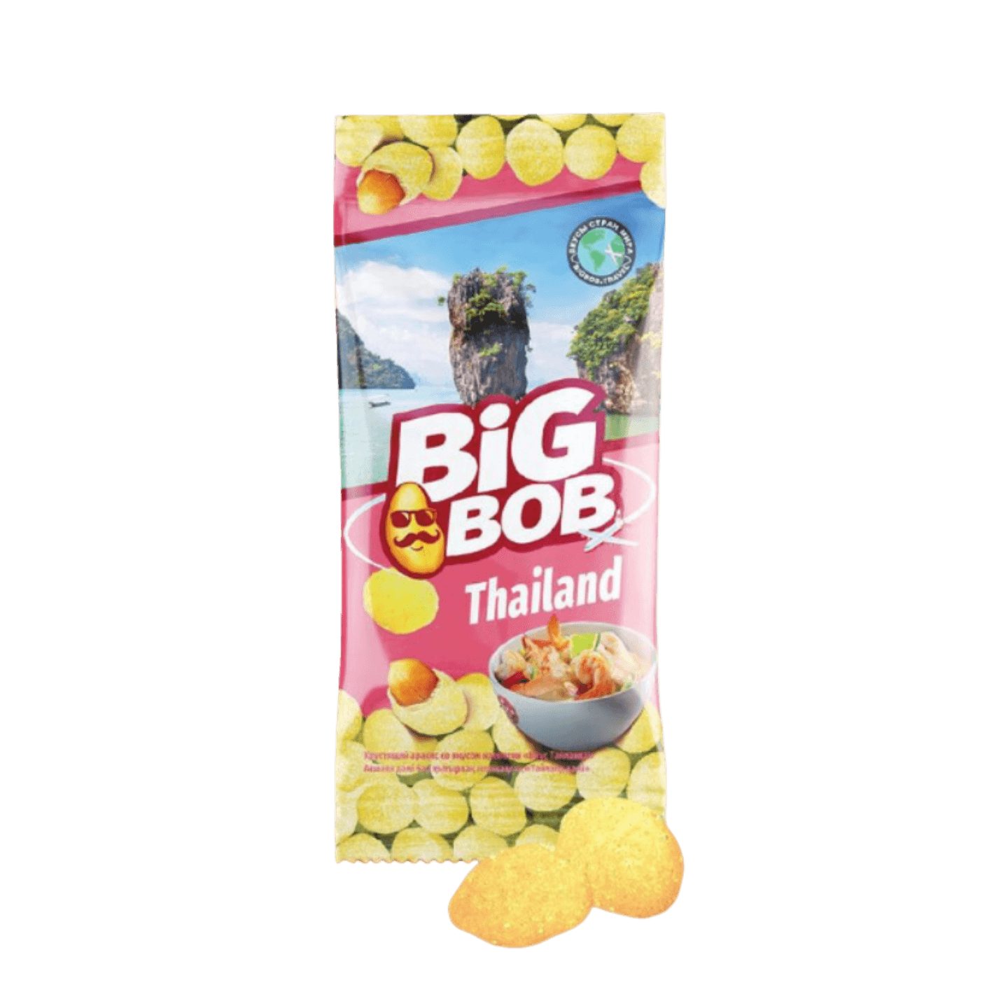 Арахис «BIG BOB» вкус креветок по-тайски  - Мир Продуктов №4