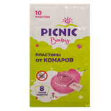 Пластины «Picnic baby» от комаров