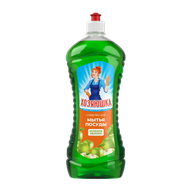 Средство для мытья посуды «Хозяюшка» с зеленым яблоком - Мир Продуктов №3