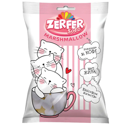 Жевательный зефир «ZEFER SOLO» маршмеллоу