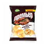 Чипсы «Премьер» пикантное мясо на углях