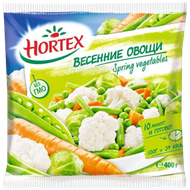 Смесь овощная «Hortex» весенние овощи - Мир Продуктов №4