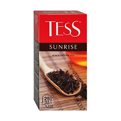 Чай черный «Tess» Sunrise 25 пакетиков