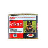 Консервы мясные для собак и кошек «Polkan»