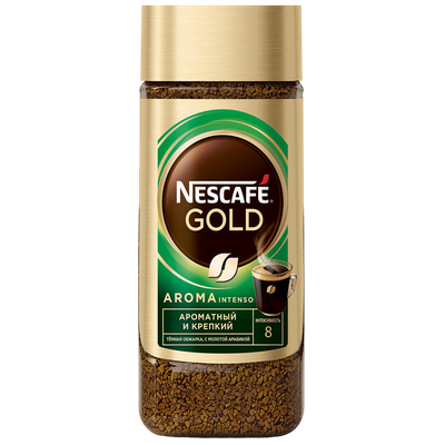 Кофе «Nescafe GOLD» ароматный и крепкий