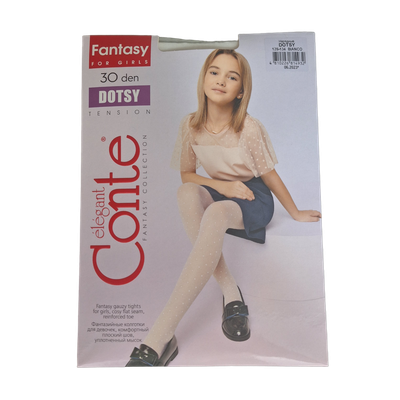 Колготки детские «Conte» Dotsy 30 ден 
