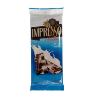 Шоколад «Impresso» молочный и белый - Мир Продуктов №3
