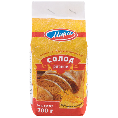 Солод ржаной «Мира» сухой