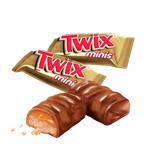 Конфеты «Twix minis» с карамелью в молочном шоколаде